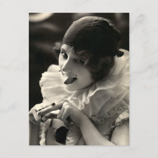 C. 1910年の女かわいらし性の曲目 ポストカード (正面)