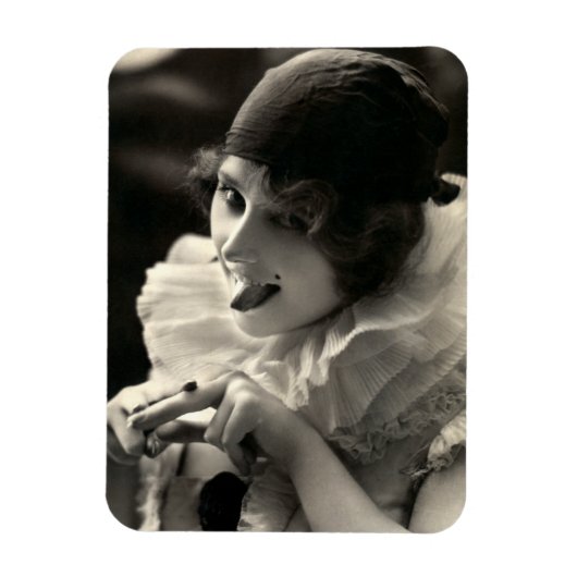 C. 1910年の女かわいらし性の曲目 マグネット (縦)