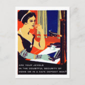 C. 1915は宝石を安全に保つ ポストカード (正面)