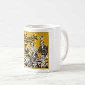 C.1949 COLUMBIA自転車ADヴィンテージ!古い！変だ！ コーヒーマグカップ (正面右)