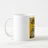 C.1949 COLUMBIA自転車ADヴィンテージ!古い！変だ！ コーヒーマグカップ (左)