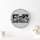 C-2 Greyhound Round (Large)壁時計 ラージ壁時計 (ホーム)