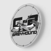 C-2 Greyhound Round (Large)壁時計 ラージ壁時計 (傾斜)