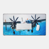 C-2Aグレイハウンド デスクマット (キーボード&マウス)