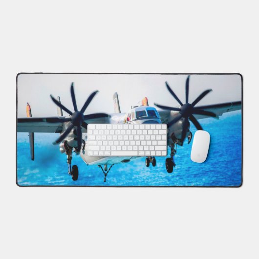 C-2Aグレイハウンド デスクマット (キーボード&マウス)