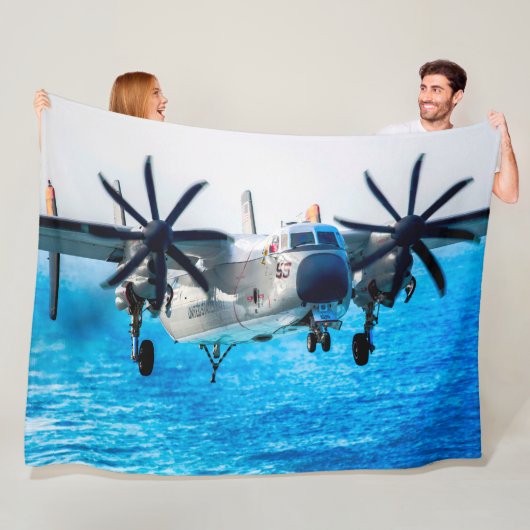 C-2Aグレイハウンド フリースブランケット (インサイチュ)