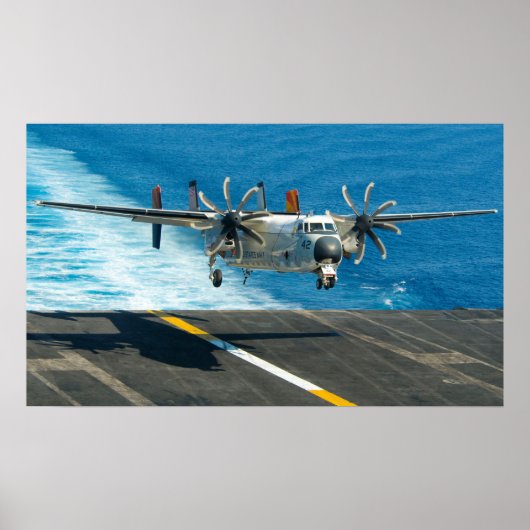 C-2Aグレイハウンド ポスター (正面)
