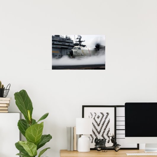 C-2Aグレイハウンド ポスター (ホームオフィス)