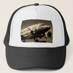 C-47のセピア色の帽子 キャップ