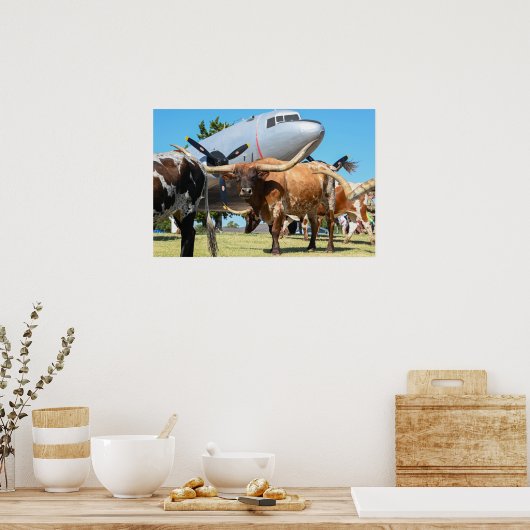 C-47スカイトレインテキサス州 ポスター (キッチン)