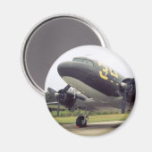 C-47/DC-3 Gooneyバードマグネット マグネット (正面/裏面)