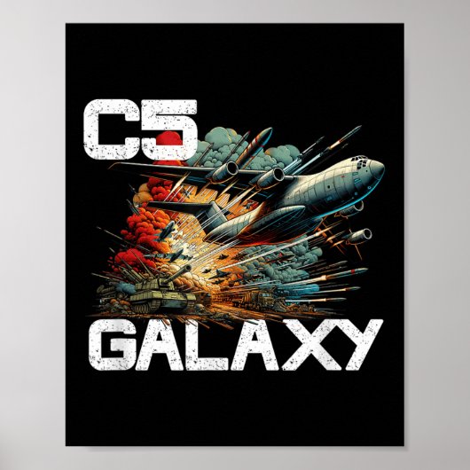 C-5銀河系輸送飛行機戦争ミスル ポスター (正面)