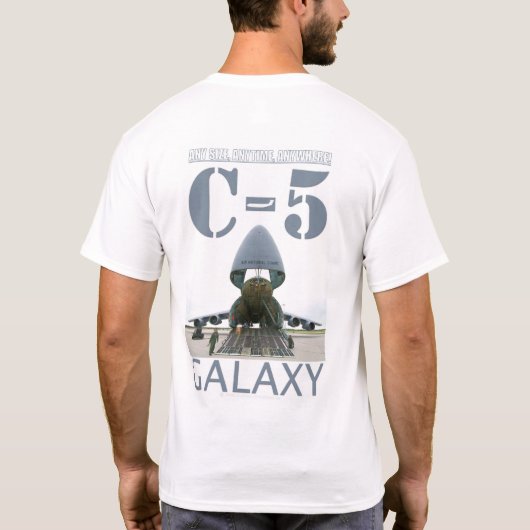 C-5M銀河系 Tシャツ (裏面)