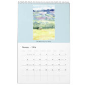 C.A. 石大工のファインアート2017のカレンダー カレンダー (2月 2026)