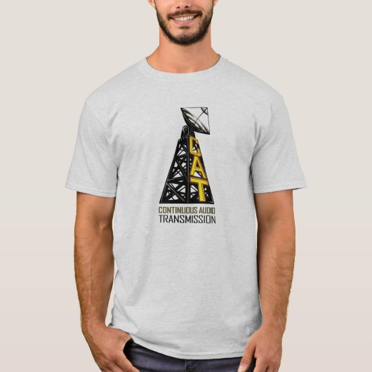 C.A.T. ロゴの基本的なTシャツ Tシャツ (正面)