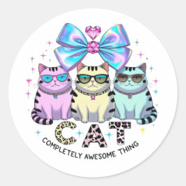 C.A.T.完素晴らし全 ラウンドシール