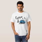 C Amiとともに今を生きる - 車の色は3種類から選べます Tシャツ (正面フル)