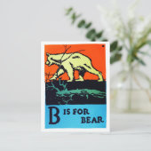 C.B.滝- Bはベア用 ポストカード (スタンド正面)