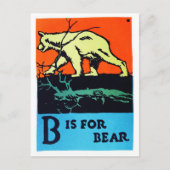 C.B.滝- Bはベア用 ポストカード (正面)
