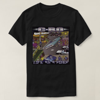 C Bo -ライダーの黒のTシャツとして生命 Tシャツ