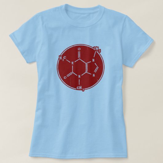 C Cカフェイン Tシャツ (デザイン正面)