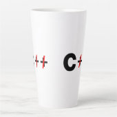 C、 C++ではありません カフェラテマグ (正面)