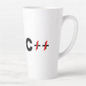 C、 C++ではありません カフェラテマグ (右)
