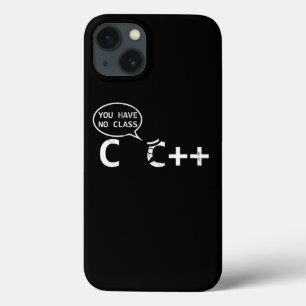 C. C.クおもしろいラスジョーク iPhone 13ケース
