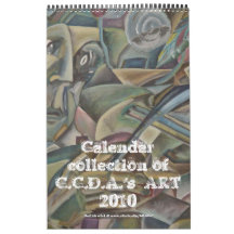 C.C.D.A.の芸術2009年のカレンダーのコレクション