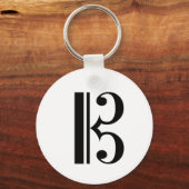 C-Clef Keychain キーホルダー (正面)