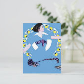 C Coles Phillips「困ったおもちゃ」フェードアウェイガール ポストカード (スタンド正面)