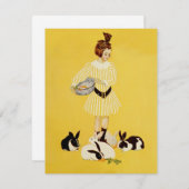 C Coles Phillips "家族の友人" シーズンカード (正面/裏面)