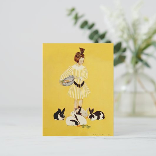 C Coles Phillips "家族の友人" ポストカード (スタンド正面)