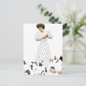 C Coles Phillips 'Fadeway Girl' "Country Life" ポストカード (スタンド正面)