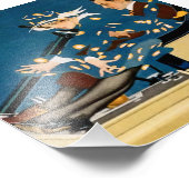 C Coles Phillips Hosiery Ad inヴィンテージ・ロードスター フォトプリント (角)