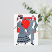 C Coles Phillips Valentine Editionマガジンカバー ポストカード (スタンド正面)
