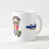 C Companyのレーンジャー第75の歩兵I FFVのジャンボマグ ジャンボコーヒーマグカップ (正面右)