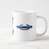 C Companyのレーンジャー第75の歩兵I FFVのジャンボマグ ジャンボコーヒーマグカップ (右)