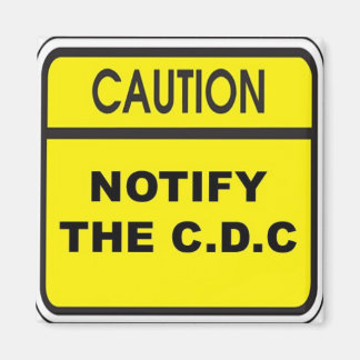 C.D.C.に通知 マグネット