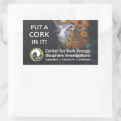 C-DEBIステッカー – コルクを入れる 長方形シール (バッグ)