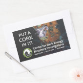 C-DEBIステッカー – コルクを入れる 長方形シール (封筒)