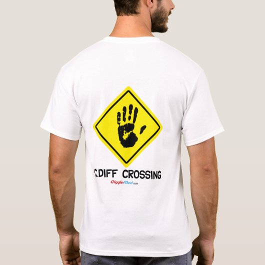 C. Diff Crossingの印 Tシャツ (裏面)