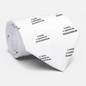 C DOSはTシャツ3XLのおもしろいなオタクのおたくのプログラミングを走ります ネクタイ (ロール)