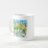 C. Durler、等級6著勝利アートワーク コーヒーマグカップ (正面左)