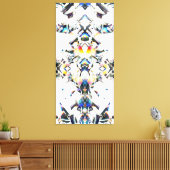 C-EP (Photonic abstractions remix) キャンバスプリント (インサイチュ (リビング))