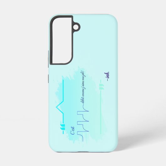 C’est Débit Comme J’aime Ma Job! - Cadeau Inhalo Samsung Galaxyケース (裏面)