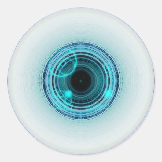 c_eye_bernetic - ラウンドシール (正面)