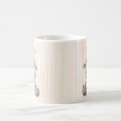 C for Cow: Cute Kids' Mug with Cowよくはしゃぐデザイン コーヒーマグカップ (中央)