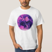 C. Grampp著サイケデリックなティー(白い) Tシャツ (正面)