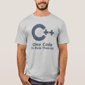 C++ Humor Tシャツ (正面)